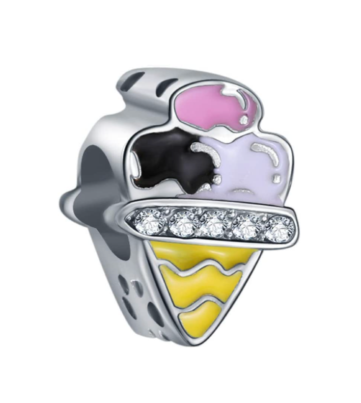 Ice Cream Cone Charm Bead