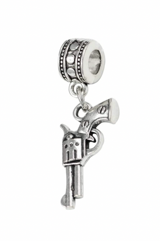 Dangle Hand Gun Charm