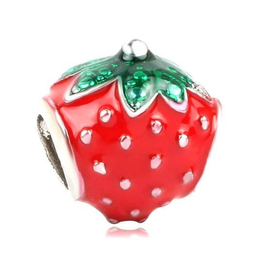 Strawberry Charm Bead