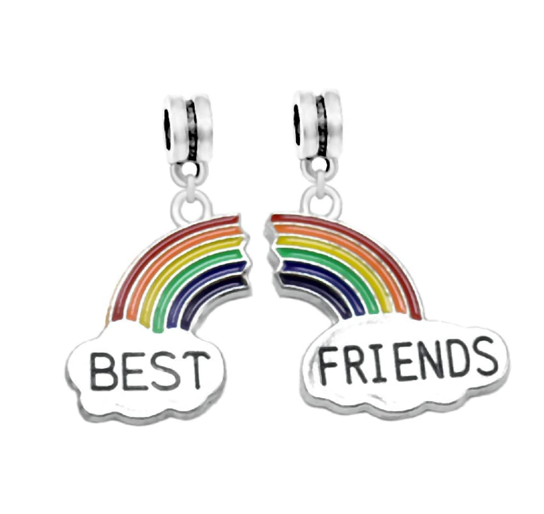 Dangle Rainbow Best Friends Charms