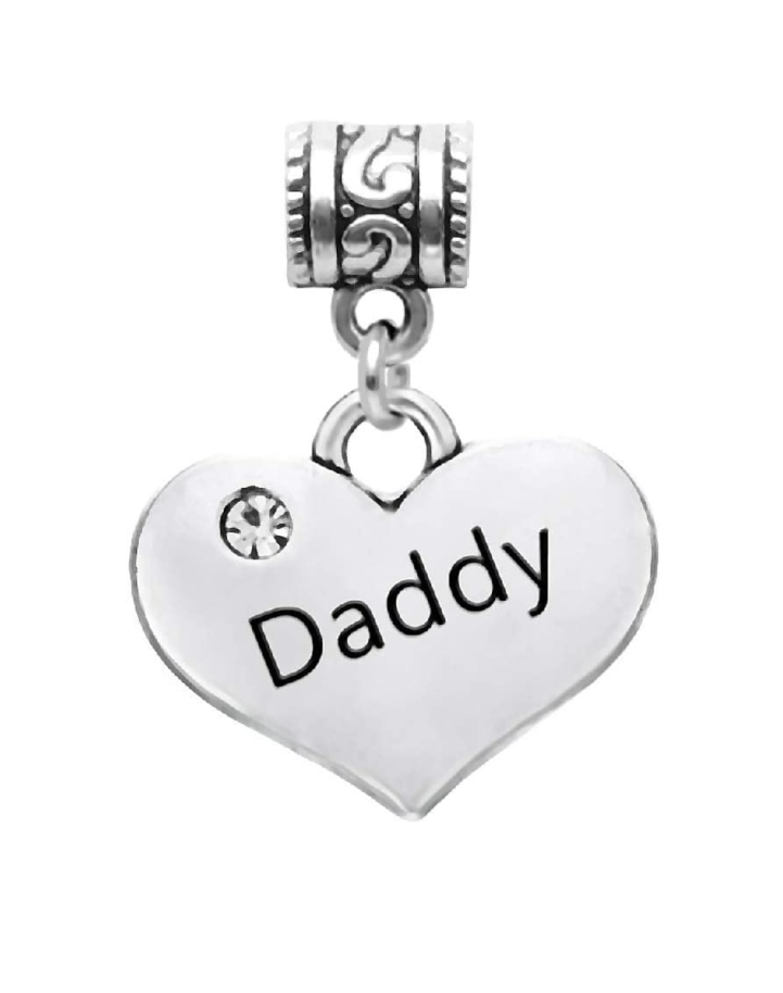 Dangle Daddy Heart Charm