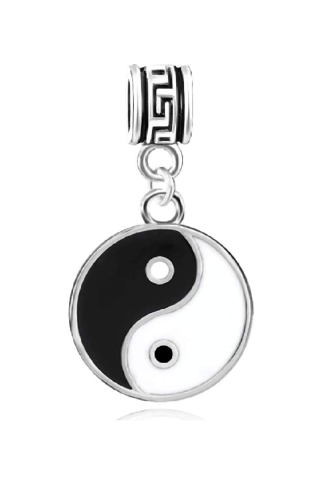 Dangle Taichi Yin Yang Charm