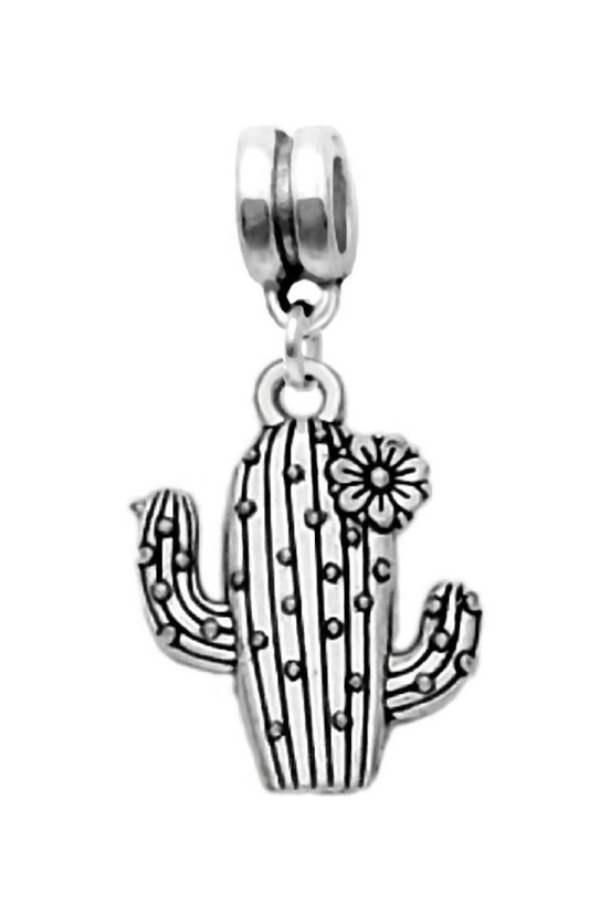 Dangle Cactus Charm Bead