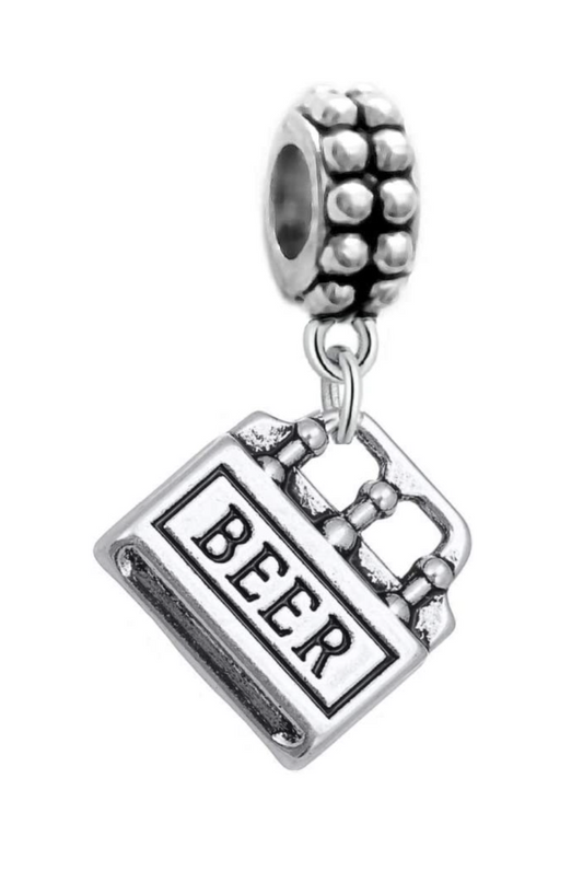 Dangle Beer Pack Charm Bead